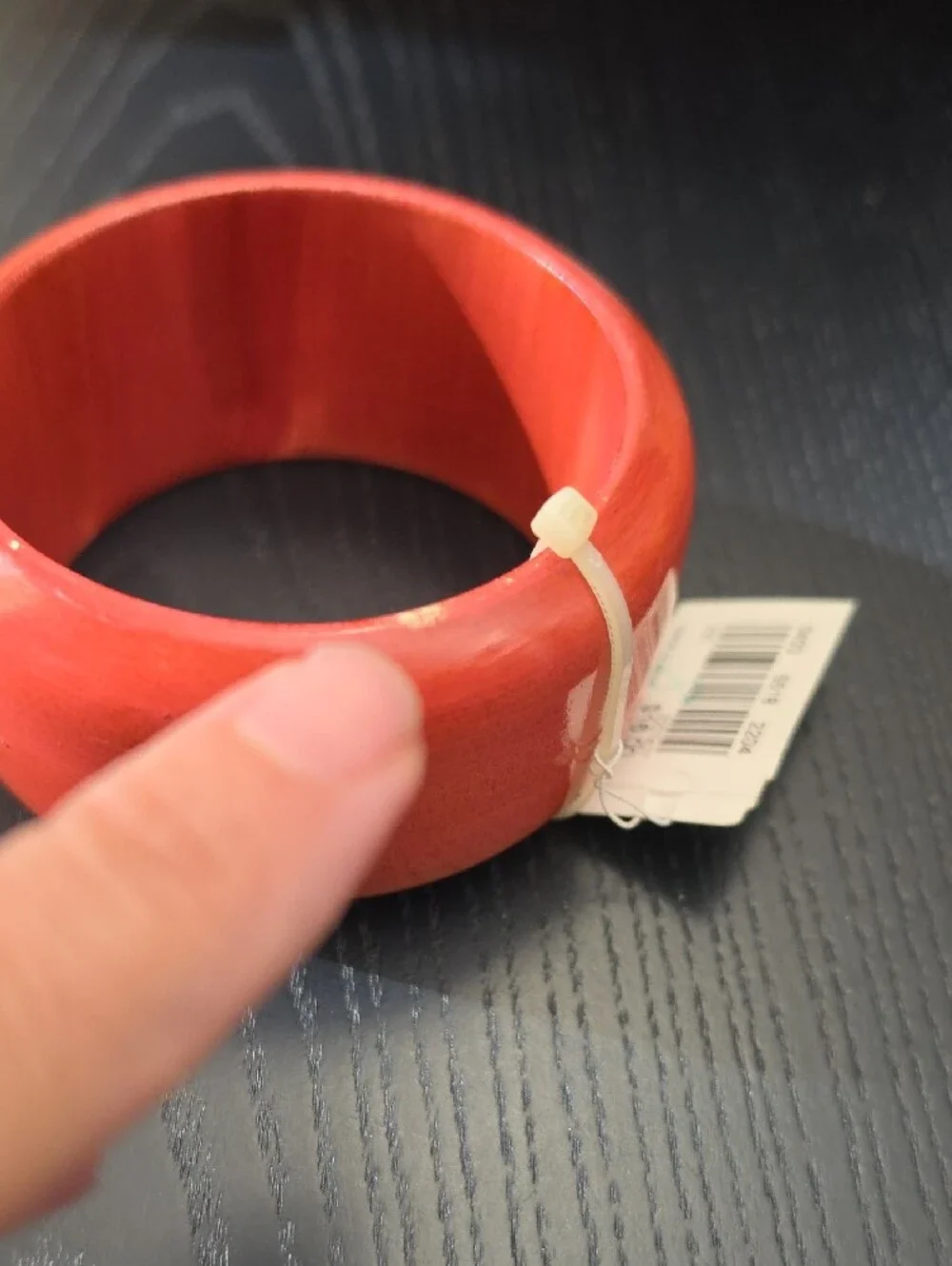Macy's Coral Wide Bangle Bracelet